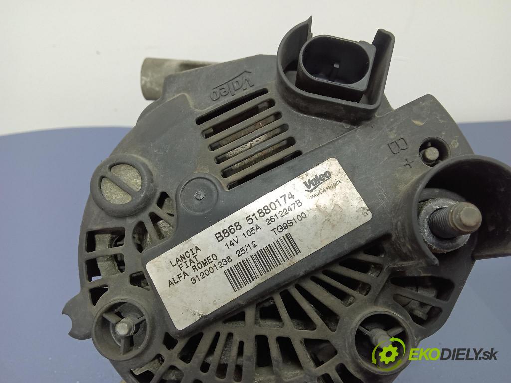 Fiat Punto 2012 Alternator 51880174