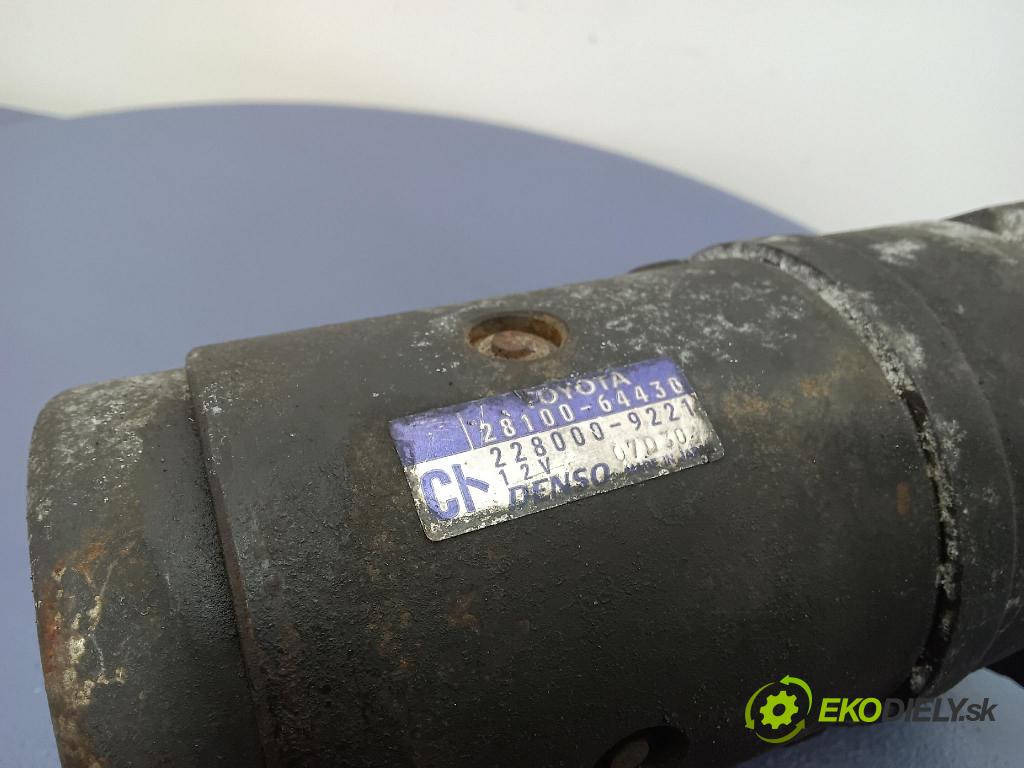 Toyota Corolla 2003 štartér 28100-64430