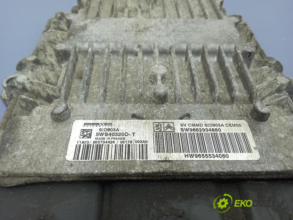 Citroen C8 2006 riadiaca jednotka Motor: 9662934880