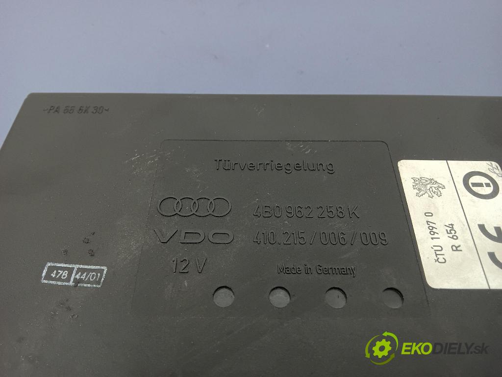 Audi A6 2001 řídící jednotka Komfortu 4B0962258K