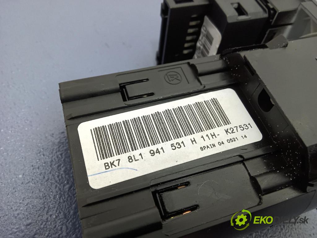 Audi A3 2000 prepínač svetiel 8L1941531H