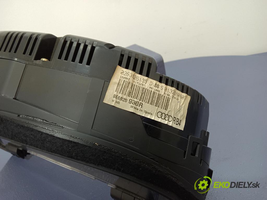 Audi A4 2003 prístrojovka/ budíky 8E0920930R