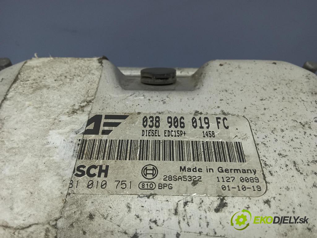 Seat Alhambra 2002 riadiaca jednotka Motor: 038906019FC