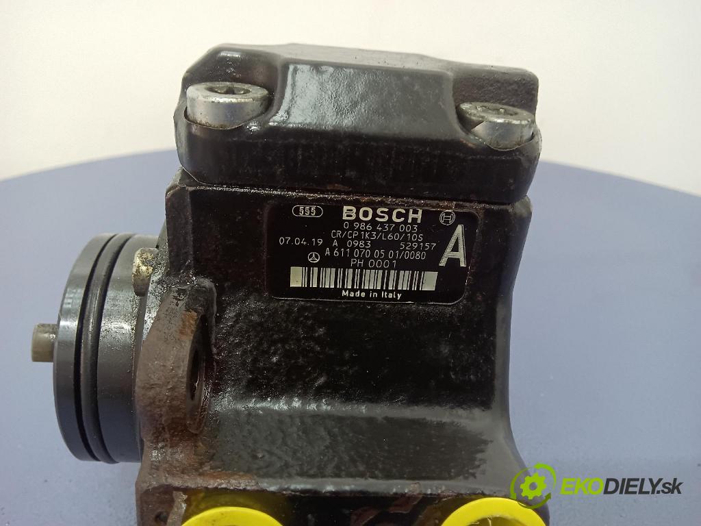 Mercedes-benz Vaneo 2003 čerpadlo Injekcia: A6110700501