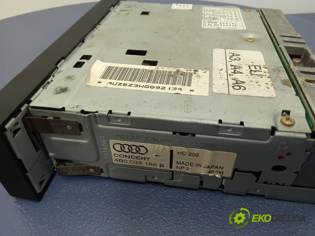 Audi A6 1998 Radio I Navigácia: 4B0035186B