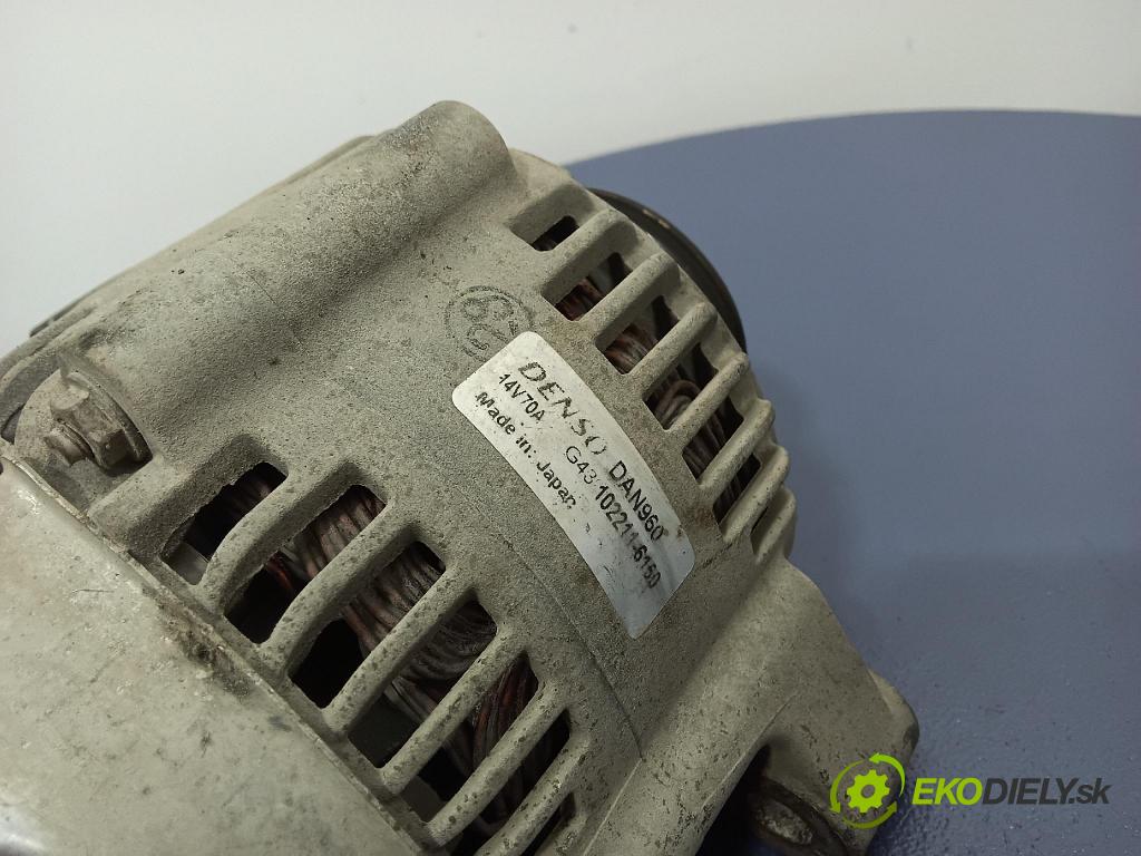 Toyota Yaris 1999 Alternator 102211-6150