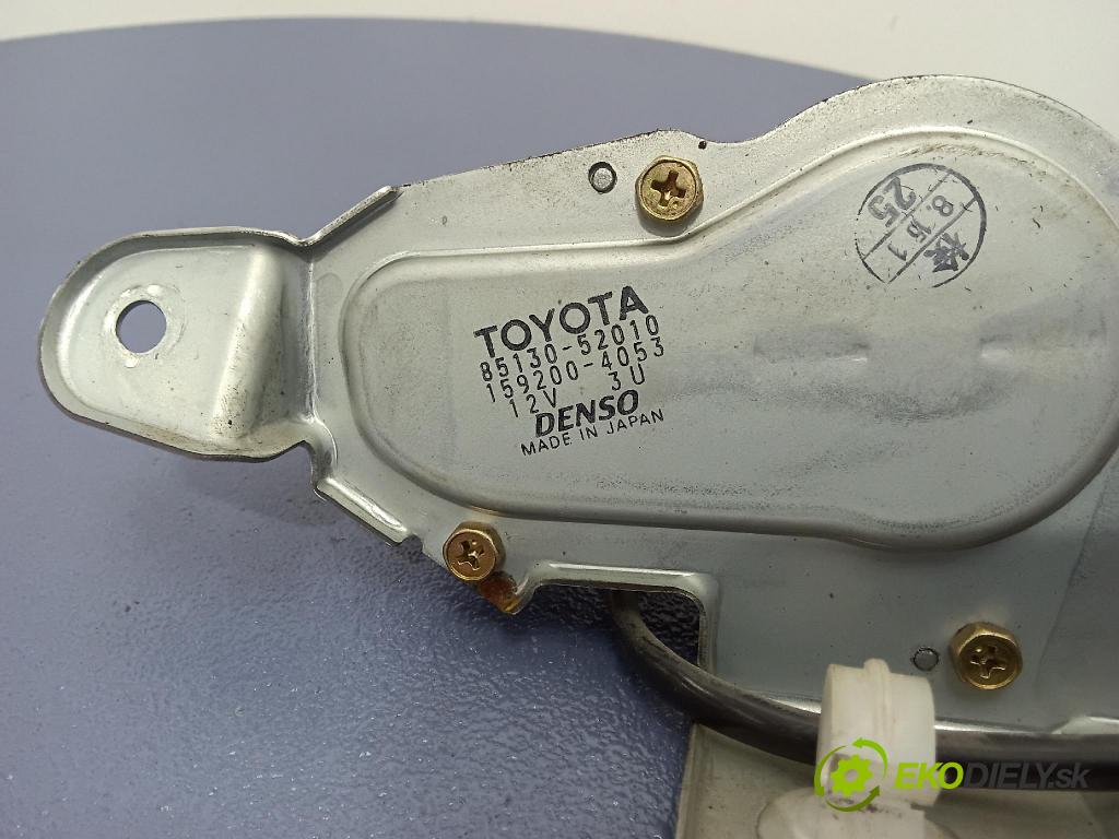 Toyota Yaris 1999 motorek Stěrače: Zad: 85130-52010