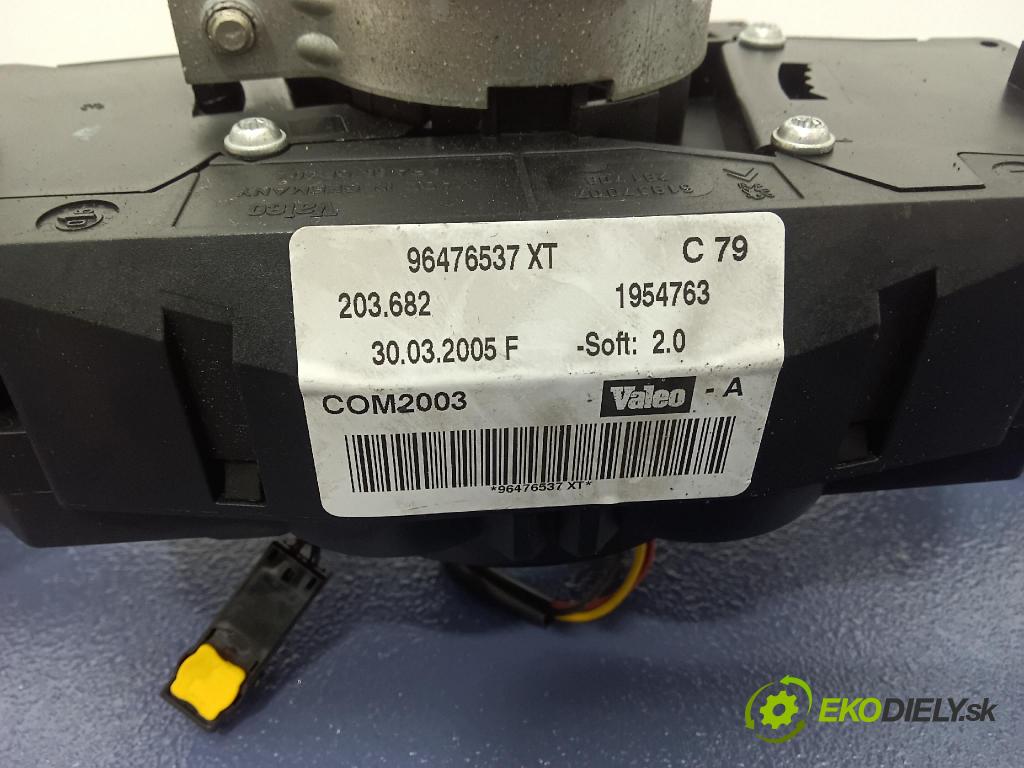 Peugeot 407 2005 Přepínač Komplex: 96476537XT