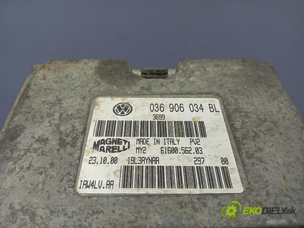 Skoda Fabia 2001 řídící jednotka Motor: 036906034BL