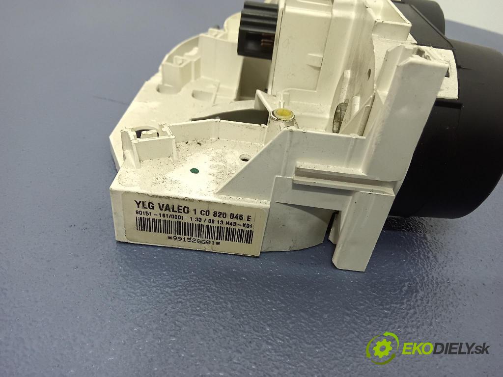 Vw New beetle 1999 prepínač Klimatizácia: Prúd vzduchu: 1C0820045E