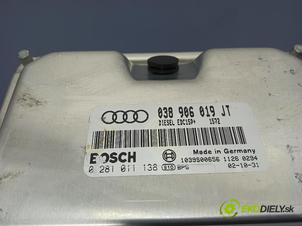 Audi A4 2002 riadiaca jednotka Motor: 038906019JT