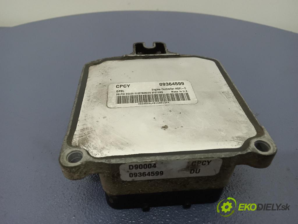 Opel Vectra 2000 riadiaca jednotka Motor: 09364599