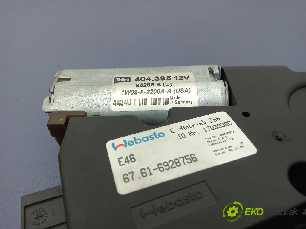 Bmw 316 2004 Střešní okno: 6928756