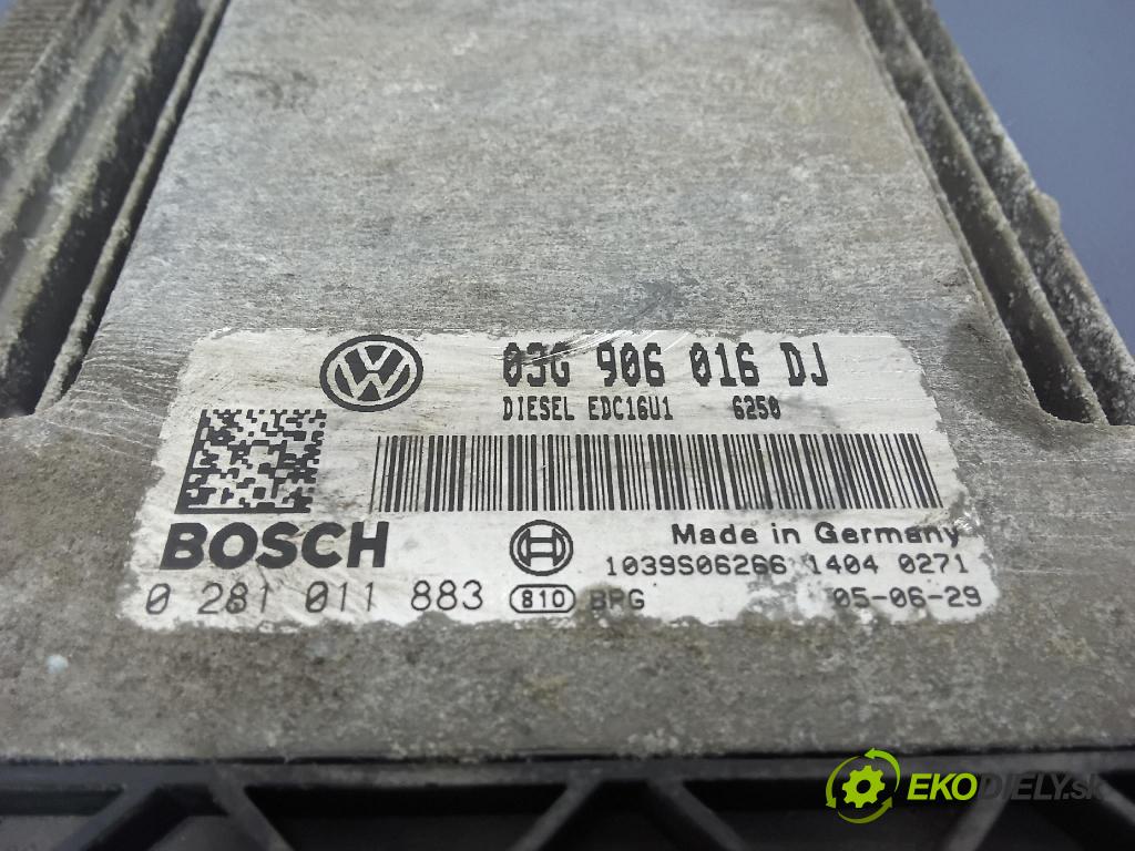 Skoda Octavia 2005 riadiaca jednotka Motor: 03G906016DJ