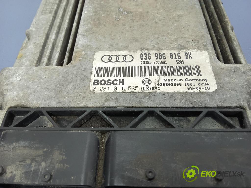 Audi A3 2004 riadiaca jednotka Motor: 03G906016BK