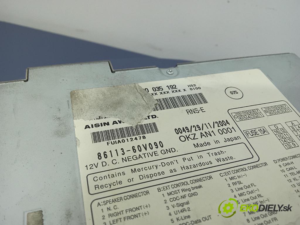 Audi A3 2004 Radio I Navigace: 8P0035192