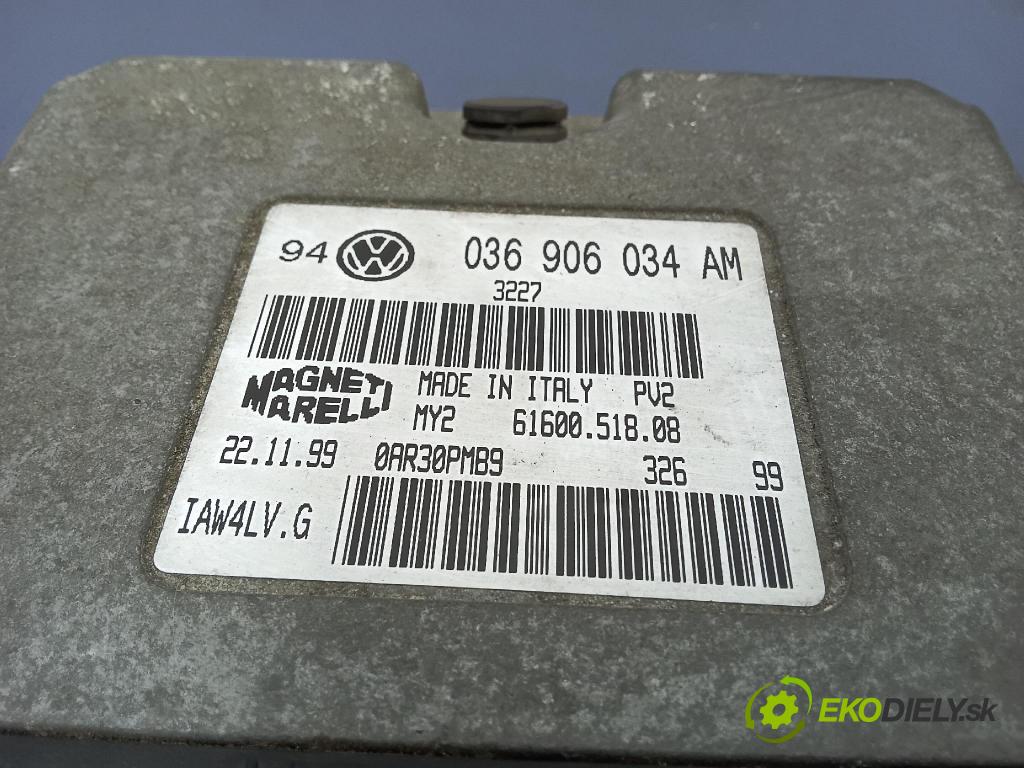 Volkswagen Golf 1999 řídící jednotka Motor: 036906034AM