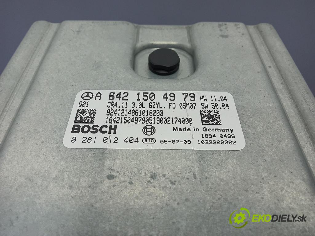 Daimlerchrysler 211 2005 řídící jednotka Motor: A6421504979