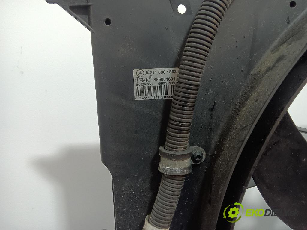 Daimlerchrysler 211 2005 Ventilátor Chladič: A2205000293