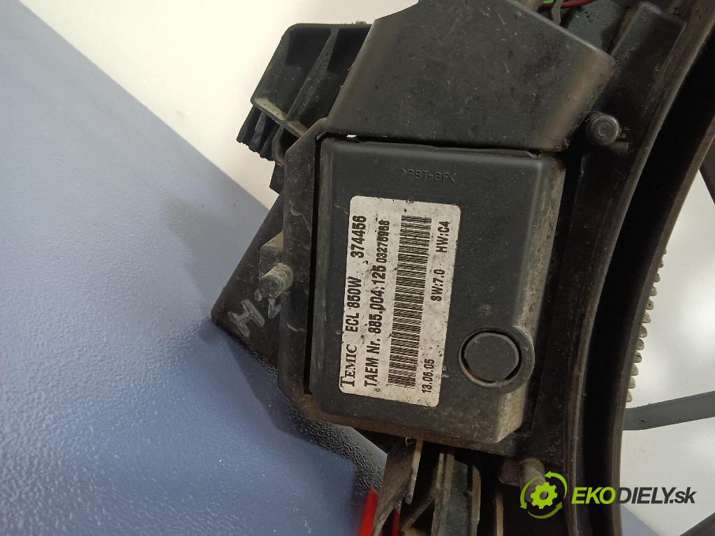 Daimlerchrysler 211 2005 Ventilátor Chladič: A2205000293