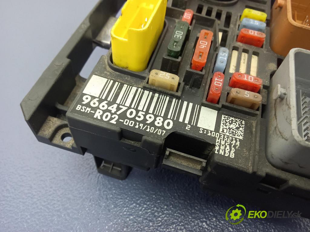 Peugeot 407 2008 skrinka Poistky: 9664705980