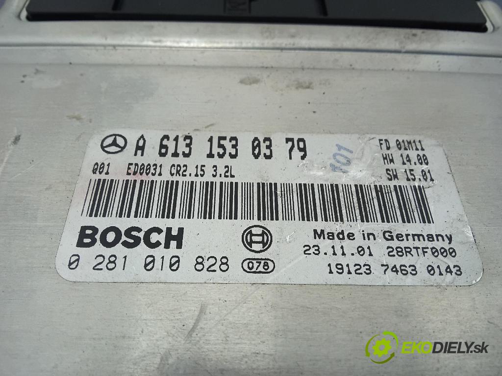 Mercedes S-klasa 2000 řídící jednotka Motor: A6131530379