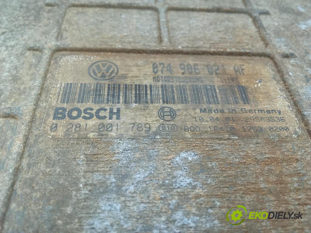 Vw Lt 1999 řídící jednotka Motor: 074906021AF