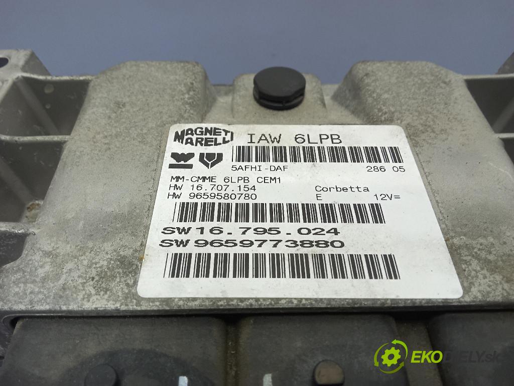 Citroen C5 2006 řídící jednotka Motor: 9659773880