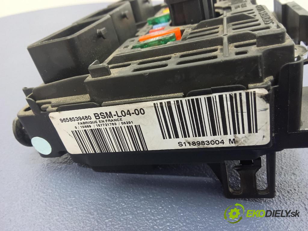 Citroen C5 2006 skříňka Pojistky 9658539480