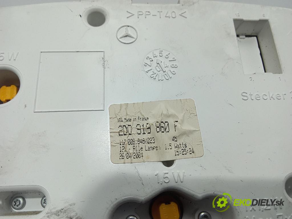 Vw Lt 2004 prístrojovka/ budíky 2D0919860F