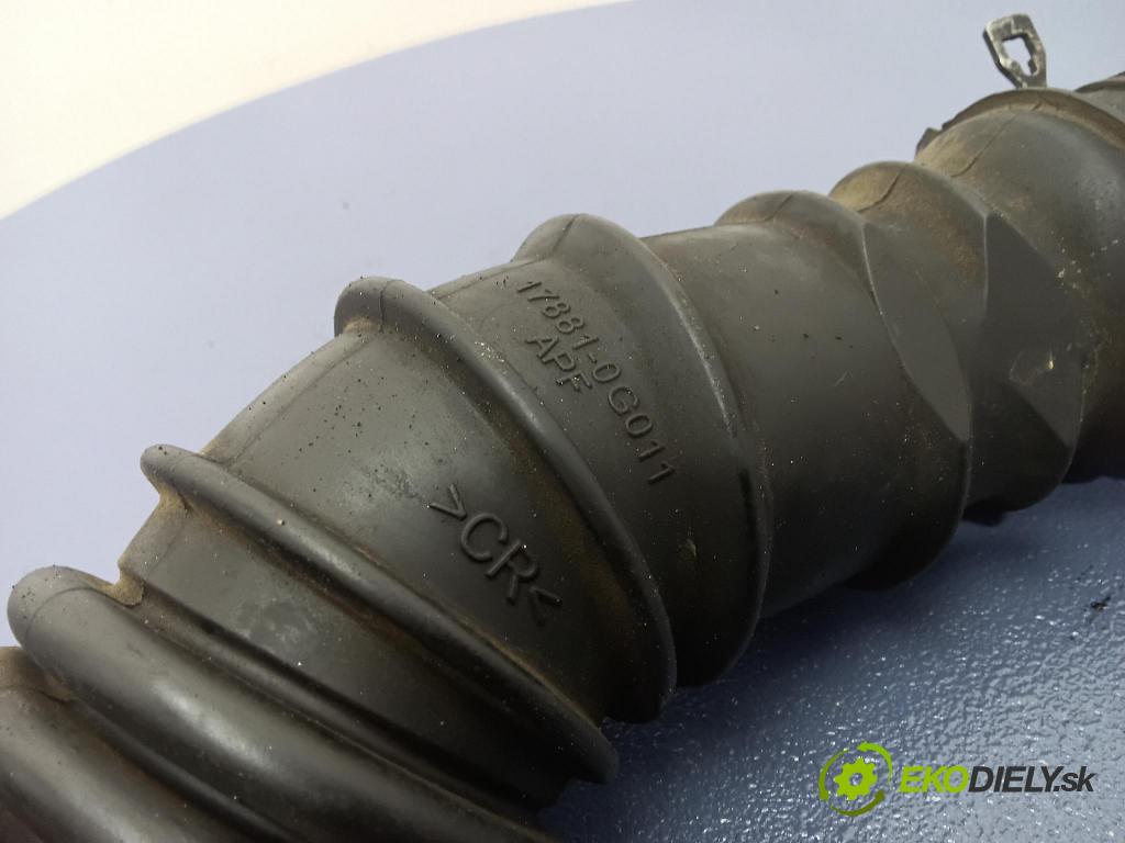 Toyota Avensis 2003 rúrka Vzduch: 17881-0G011