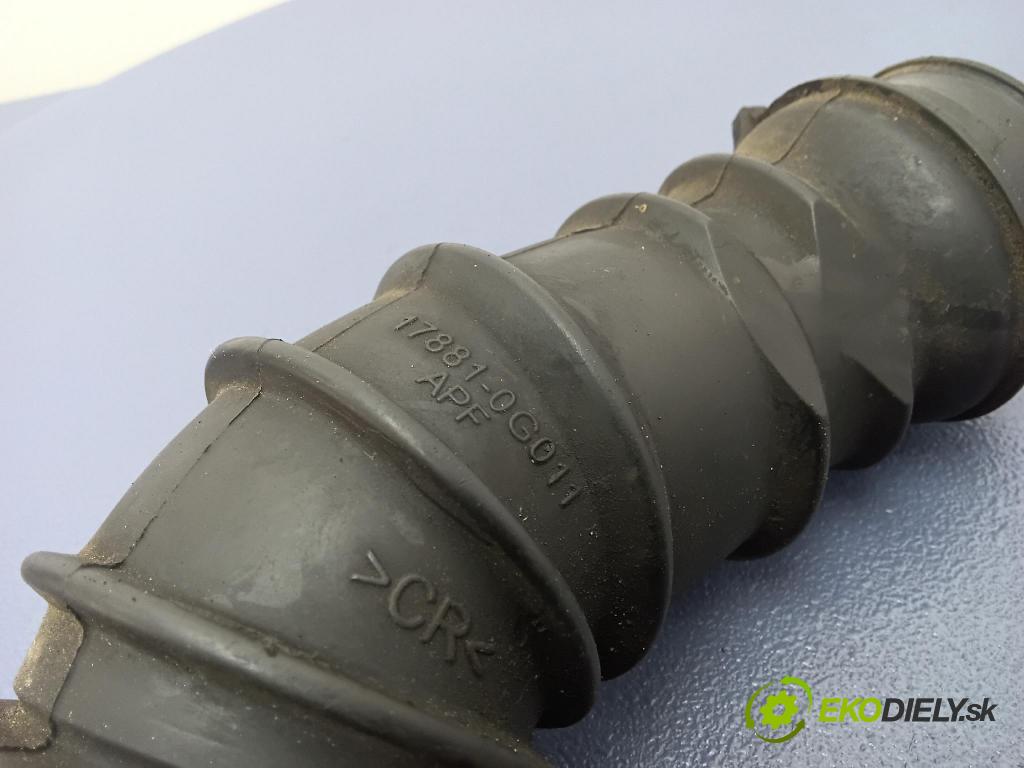 Toyota Avensis 2005 rúrka Vzduch: 17881-0G011