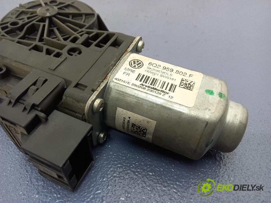 Skoda Roomster 2008 mechanizmus okna Okná: Predné Vľavo: 6Q2959802F