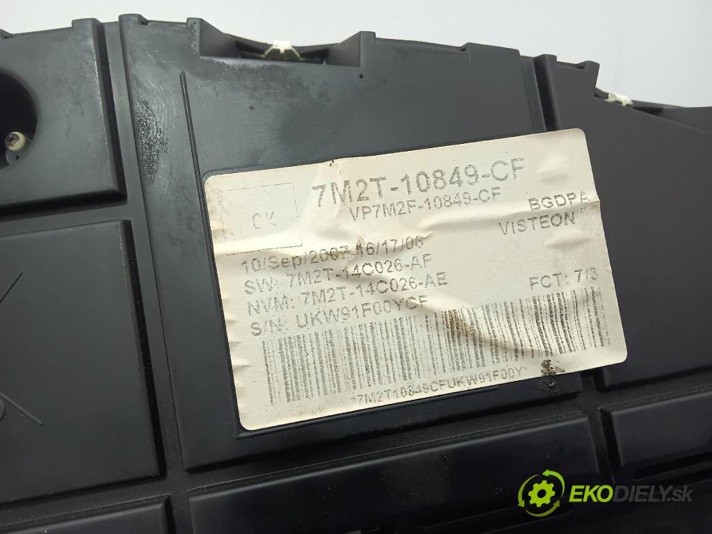 Ford Mondeo 2007 prístrojovka/ budíky 7M2T-10849-CF