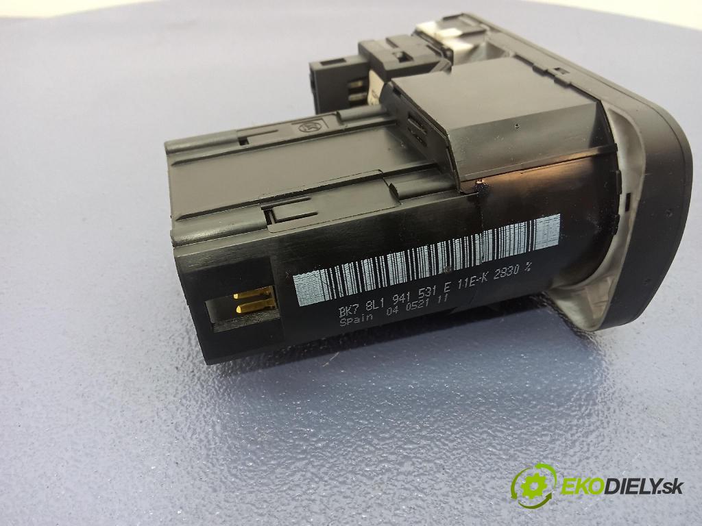 Audi A3 2000 Přepínač Světel: 8L1941531E