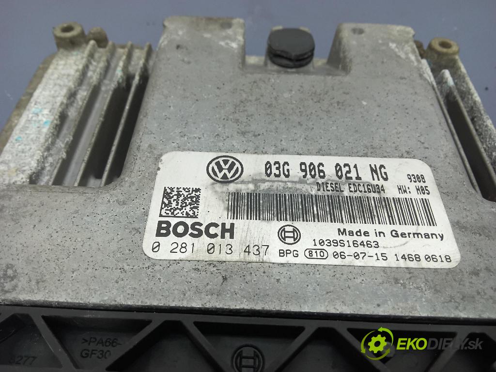 Vw Passat 2006 riadiaca jednotka Motor: 03G906021NG