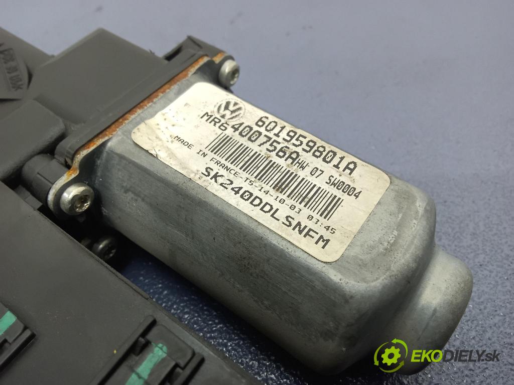 Skoda Fabia 2003 mechanizmus okna Okná: Predné Vľavo: 6Q1959801A