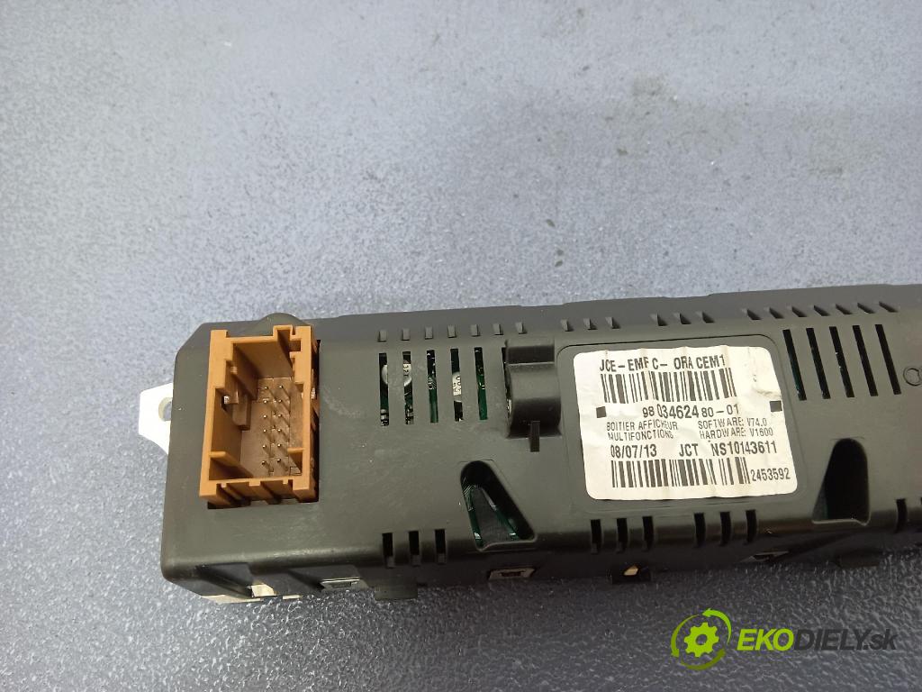 Peugeot 407 2005 Zobrazit: Rádio: / GPS 9603462480