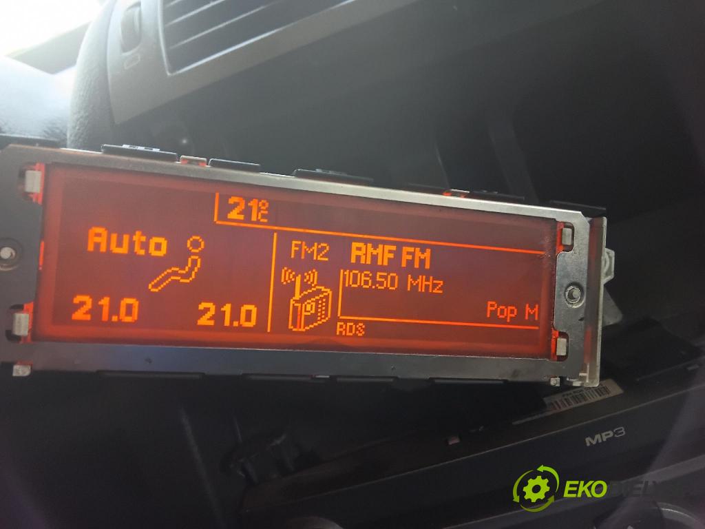 Peugeot 407 2005 Zobrazit: Rádio: / GPS 9664644280