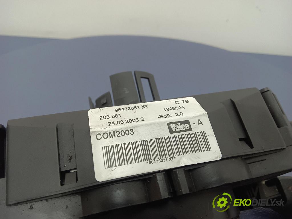 Peugeot 407 2005 prepínač Komplex: 96473051XT