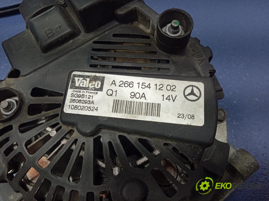 Mercedes B-klasa 2008 Alternator A2661541202
