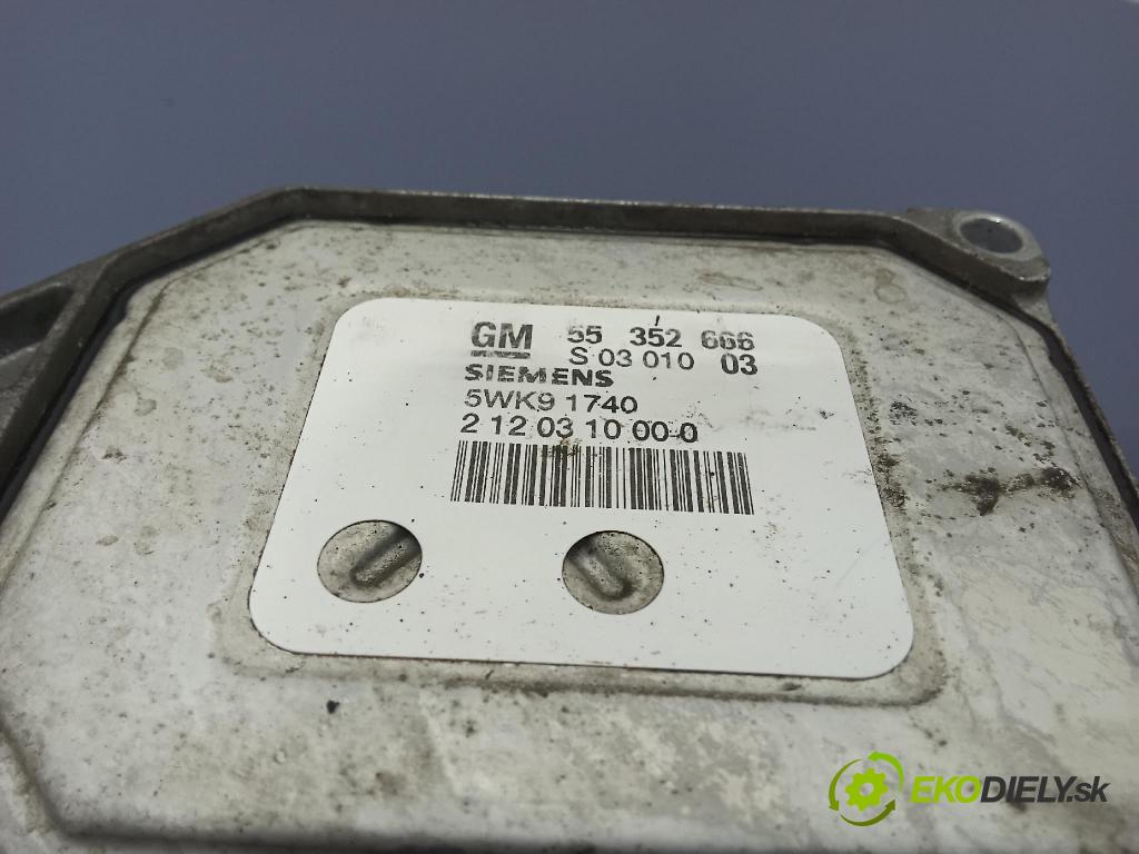 Opel Vectra-c 2003 riadiaca jednotka Motor: 55352666