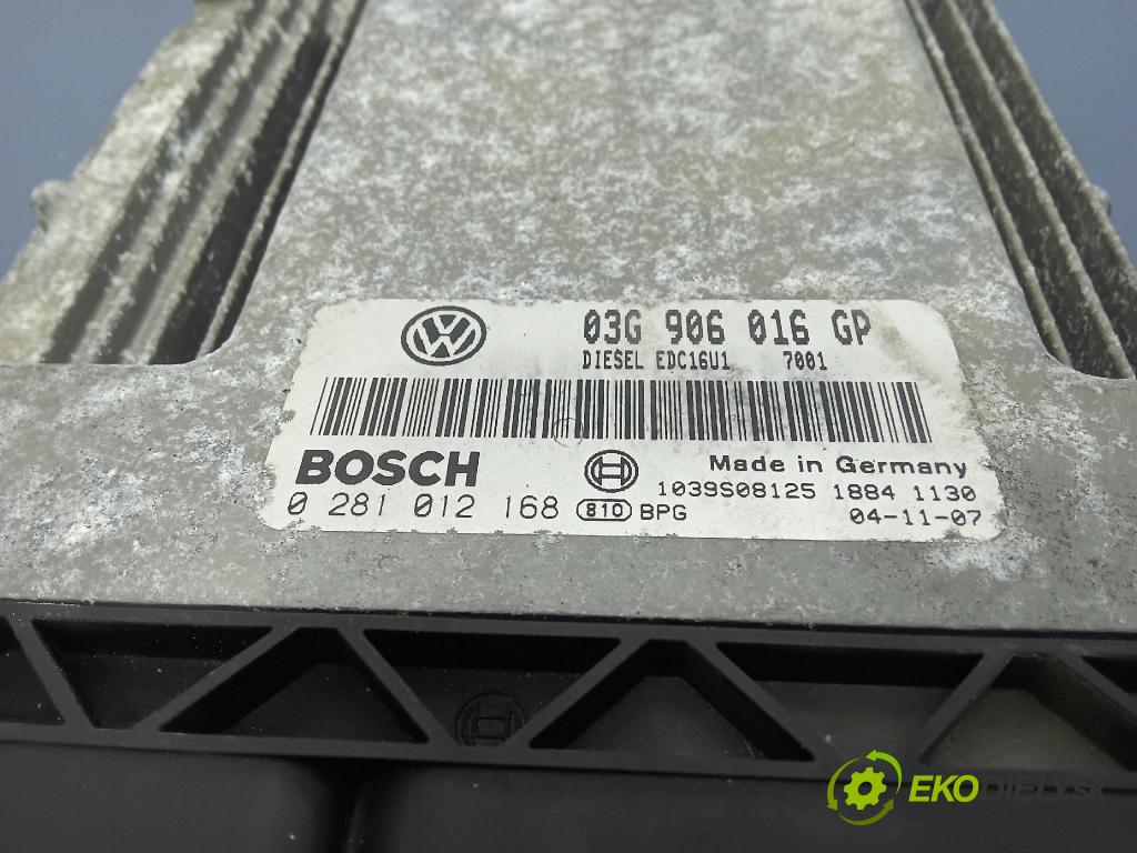 Volkswagen Caddy 2004 řídící jednotka Motor: 03G906016GP
