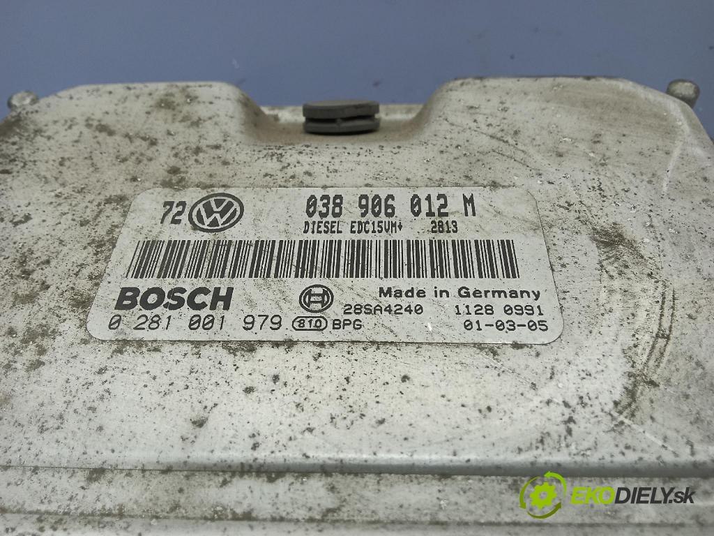 Volkswagen Golf 2001 riadiaca jednotka Motor: 038906012M