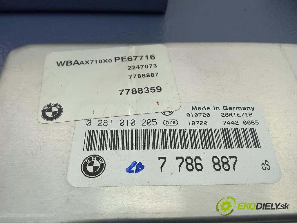 Bmw 320d 2001 řídící jednotka Motor: 7786887