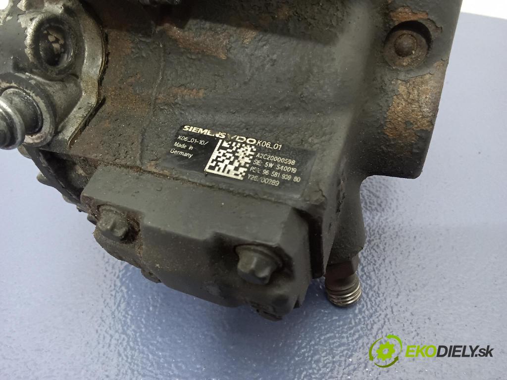 Peugeot 407 sw 2005 čerpadlo Injekce: 9658193980