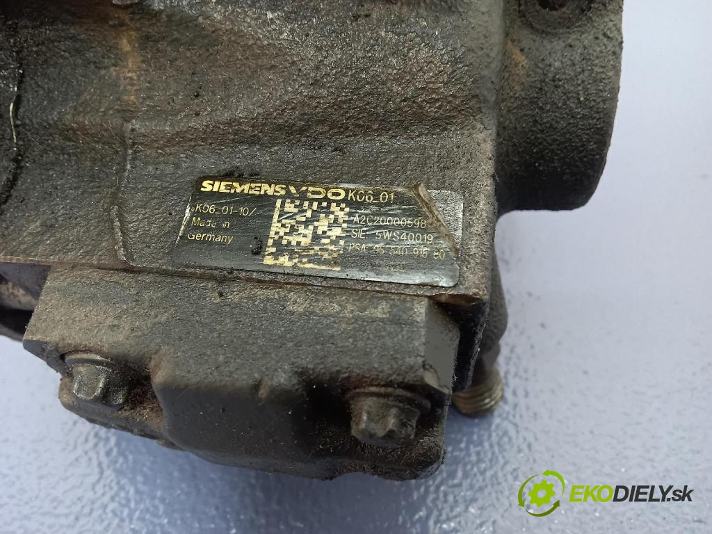 Peugeot 407 2005 čerpadlo Injekce: 9654091880