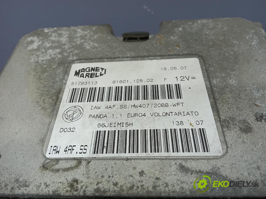 Fiat Panda 2007 řídící jednotka Motor: 51793113