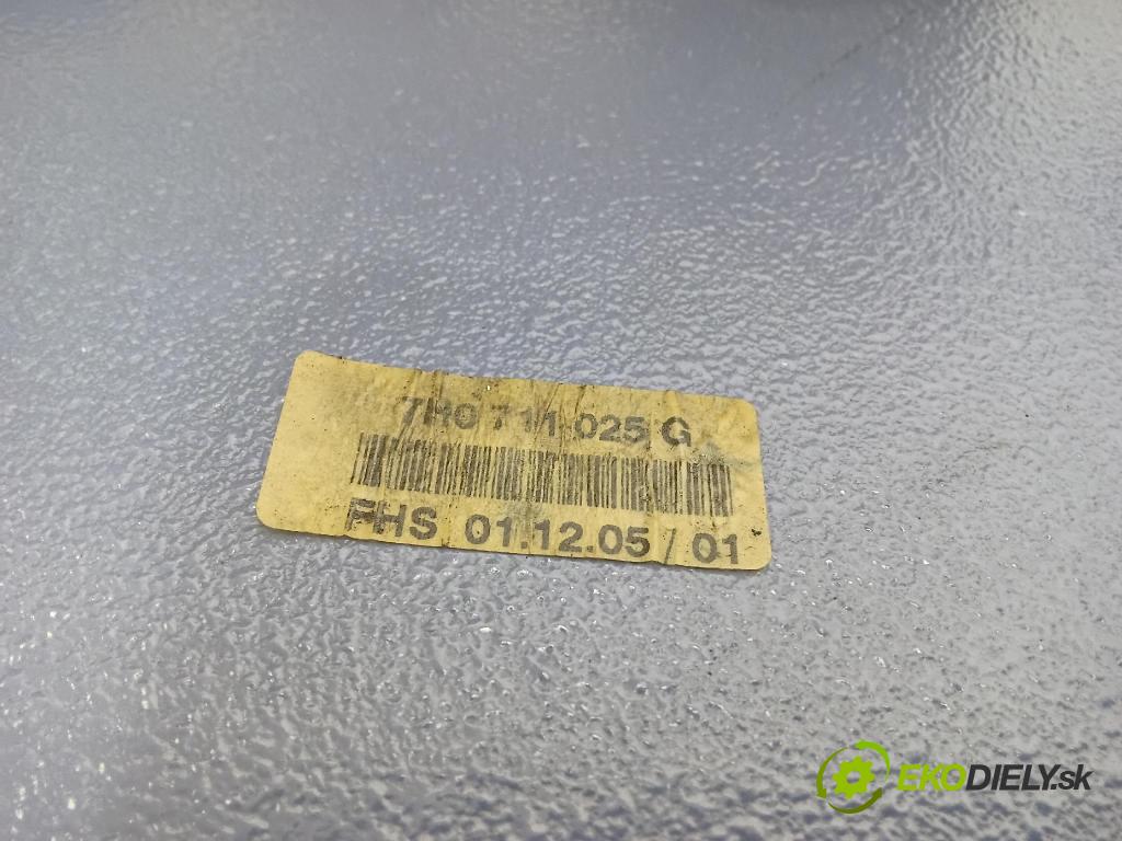 Volkswagen Transporter 2006 Páka: Zmeny: 7H0711025G
