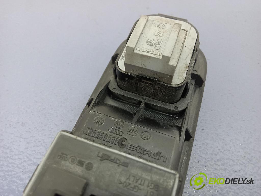 Volkswagen Transporter 2006 prepínač Okná: 7H5959539